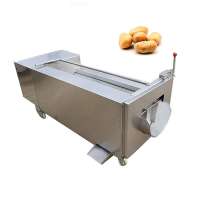 Fruit Vegetable Washing Machine Potato Peeling Cleaning Machine